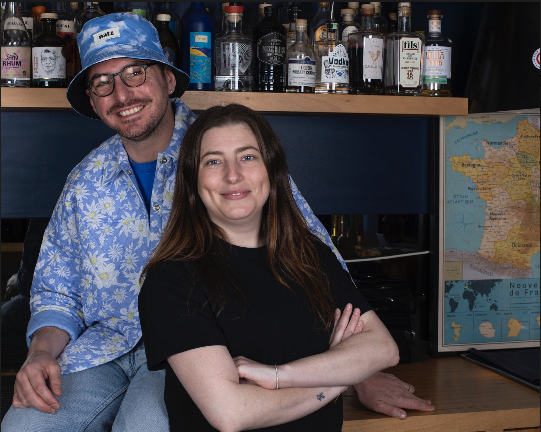 Sarah et Fabien, les fondateurs de la Compagnie du Mieux Boire