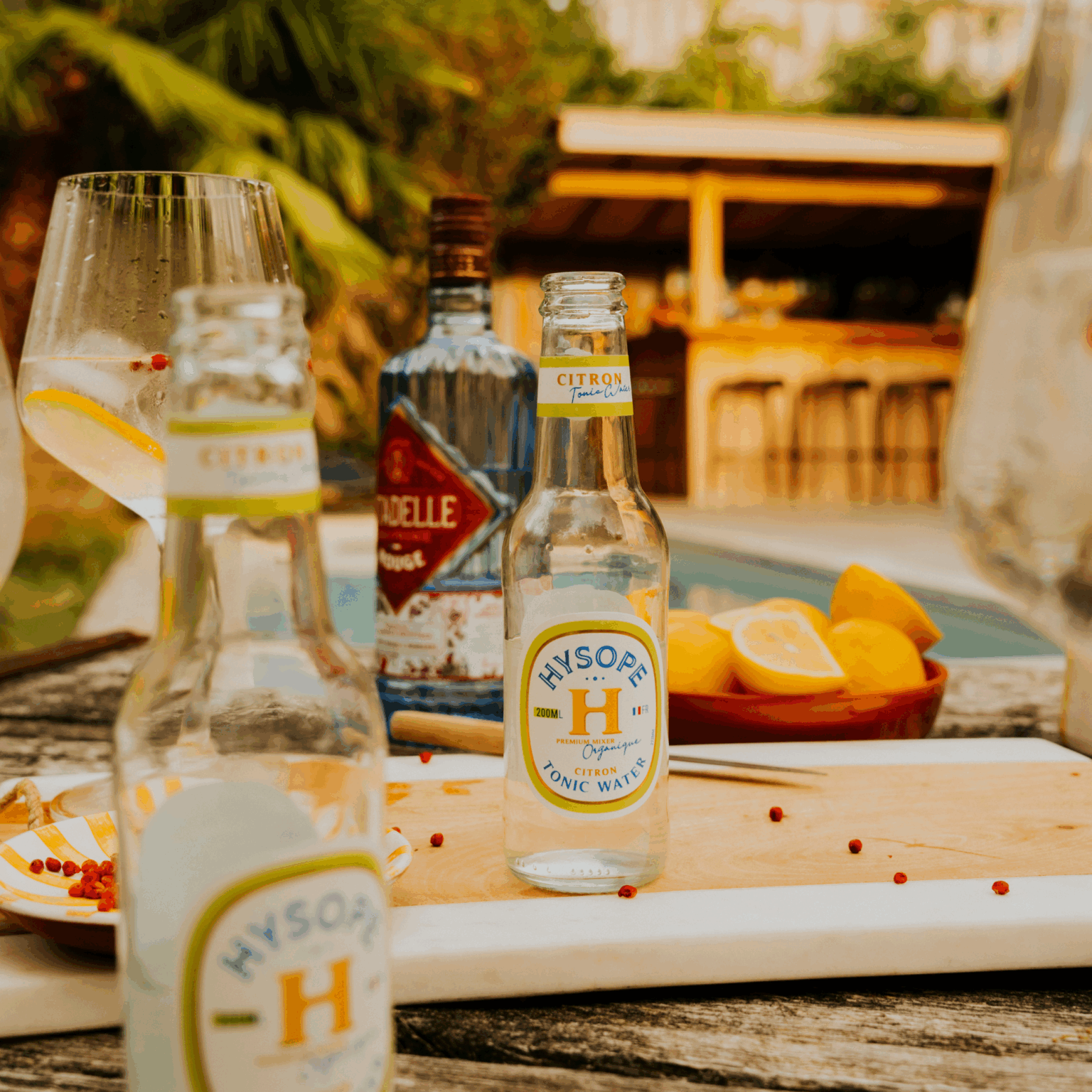 Revisitez votre classique Gin Tonic avec notre Tonic au citron ! Parfait pour un gin fruité comme le Citadelle Rouge